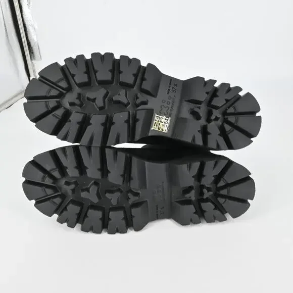 PEDRO GARCIA Black Suede Chelsea Booties Size 37.5
